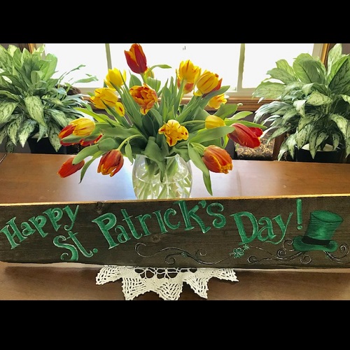 Happy St. Patricks Day! Sign - Events & Themes - rent a St. Patricks Day Sign decoration
